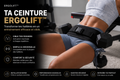 Ceinture lestée Hip Thrust - fessiers ciblés à la maison